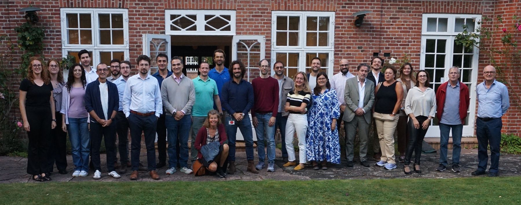 ARSID members in front of the Italian Institute of Culture in Hellerup